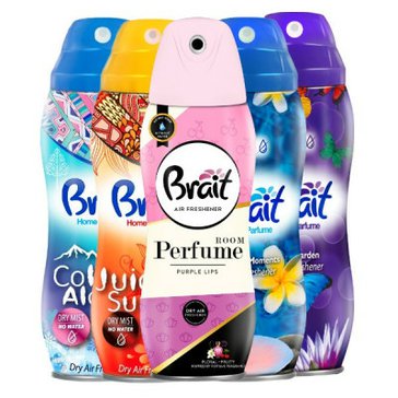 BRAIT DRY  300ml osvěžovač vzduchu MIX parfemací