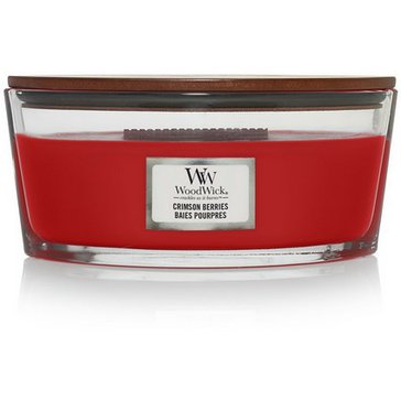 WoodWick Crimson Berries svíčka loď