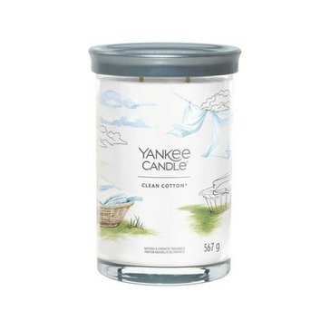 YANKEE CANDLE CLEAN COTTON SIGNATURE TUMBLER VELKÝ
