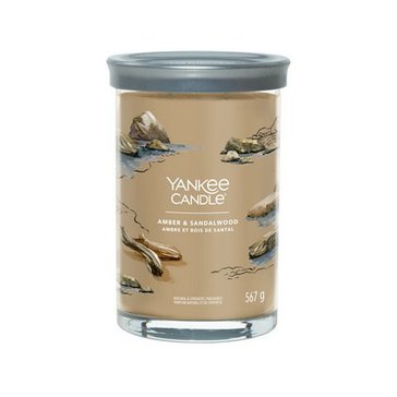 YANKEE CANDLE AMBER & SANDALWOOD SIGNATURE TUMBLER VELKÝ