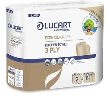Kuchyňská Utěrka Lucart ECONATURAL 2,3