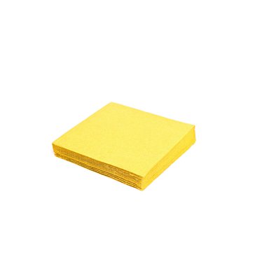 Ubrousky 33x33 žluté 2vrst.