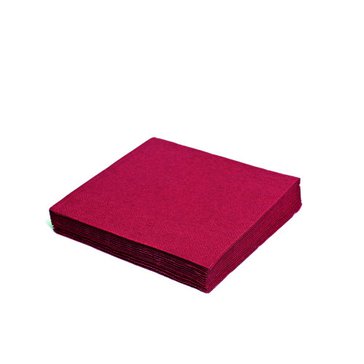 Ubrousky 33x33 2vrst.bordo