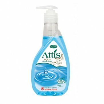 Tekuté mýdlo antibakteriální s pumpou 400ml modré