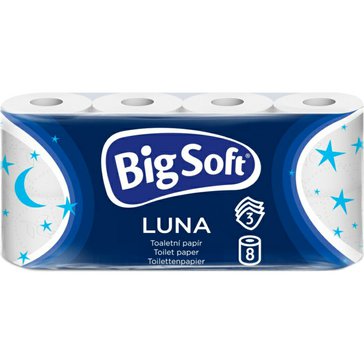 Toaletní papír Luna 3vrst.80ks