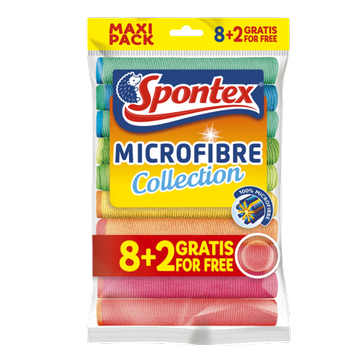 Mikroutěrka Spontex 10 Microfibre Multi