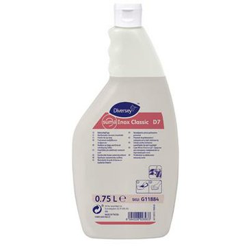 D7 čistič na nerez 750ml /AKCE/