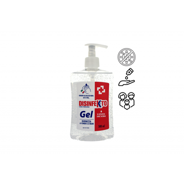 Disinfekto gel mani 500ml pumpa