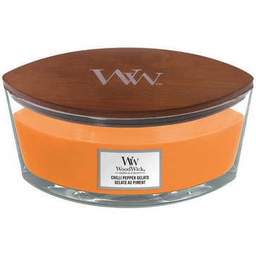 Woodwick Chilli Pepper Gelato svíčka loď