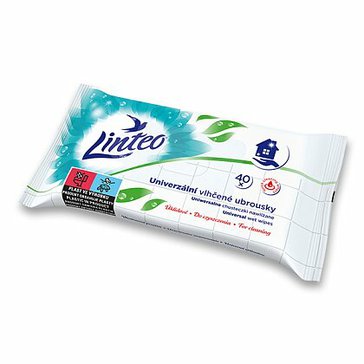 Vlhčené úklidové ubrousky Linteo 40ks
